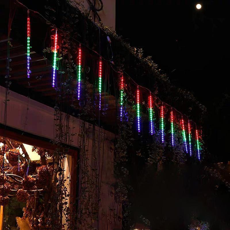 Lumières LED chute de neige