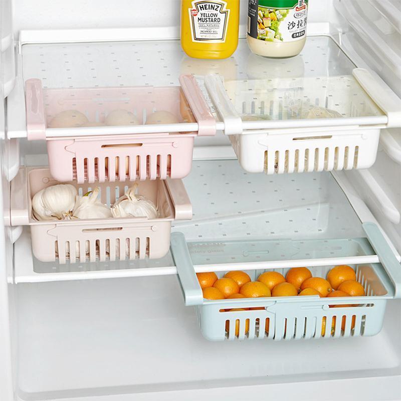 Rangement Cuisine Réfrigérateur Partition Rack