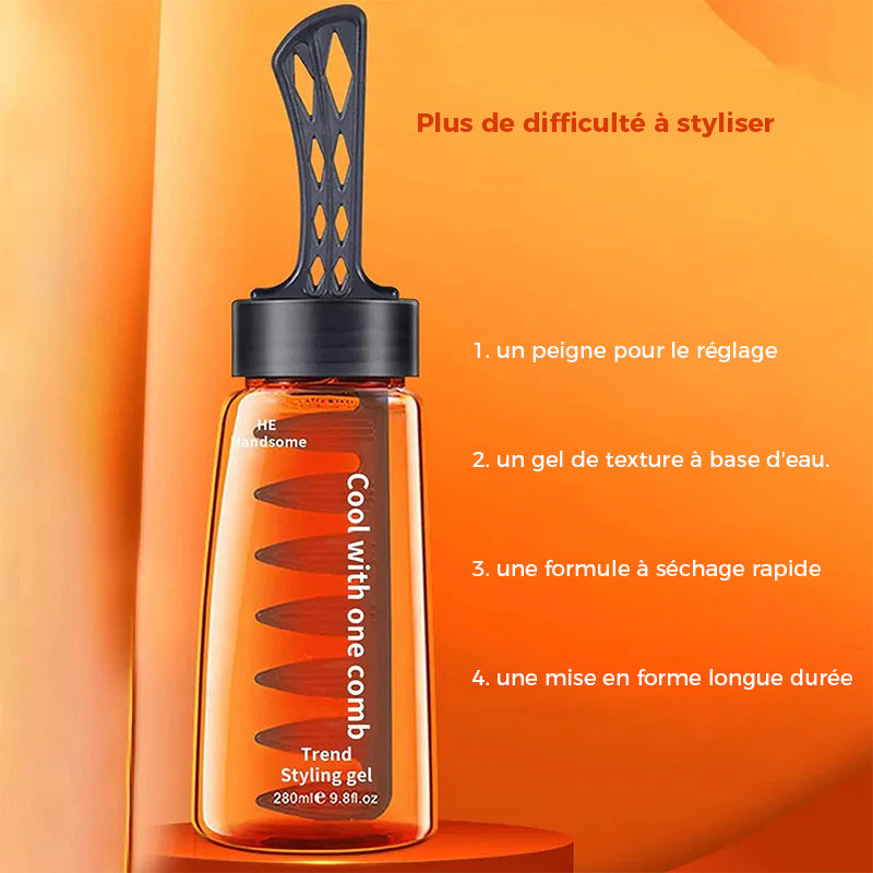 Peigne à Crème Coiffante Pour Hommes