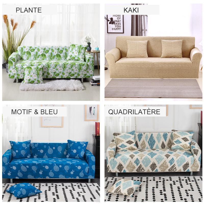Housse de Canapé Universelle Elastique, 16 Styles