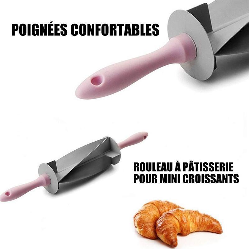 Rouleau à Pâtisserie (Pour Croissants / Réglable)