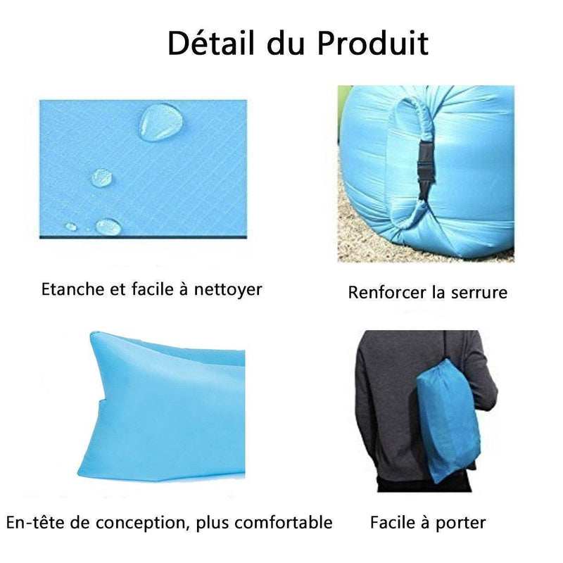Idéal Canapé Gonflable, Etanche et Portable - ciaovie
