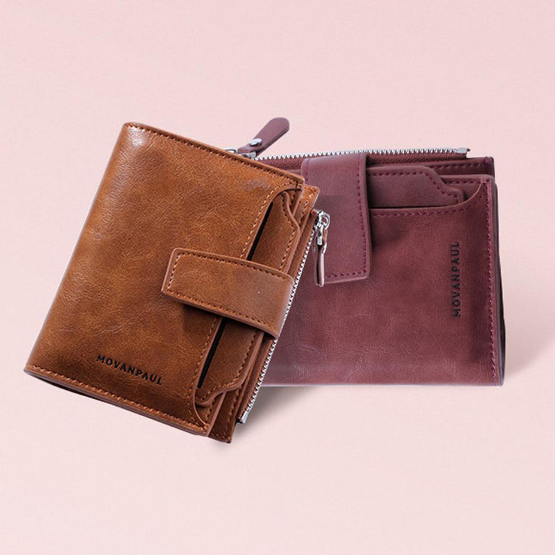 Porte-Cartes Portefeuille Portable Pour Femmes