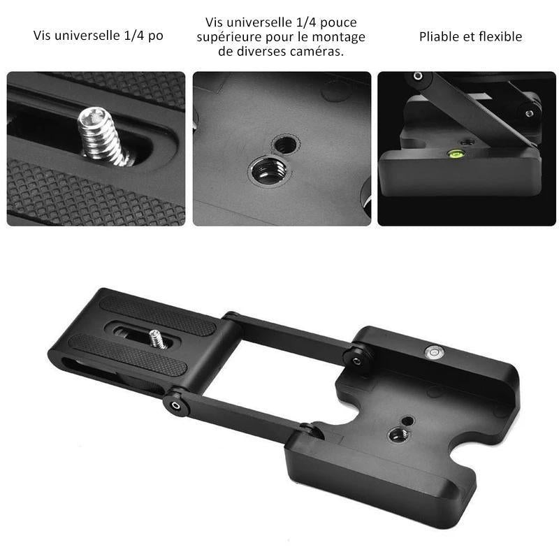 Support de Caméra Pliable en Forme de Z