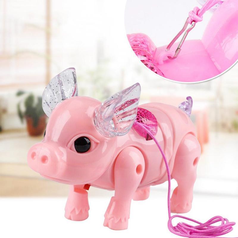 Électrique Jouet Cochon avec Lumière Musique