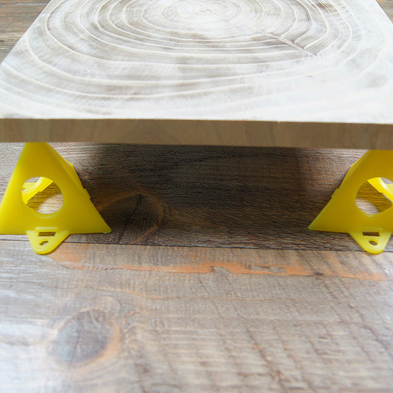 Support de pied triangulaire en plastique