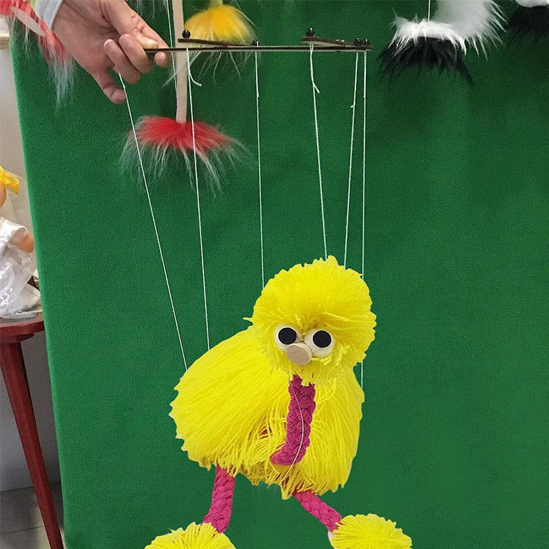 Marionnettes à fils d'autruche
