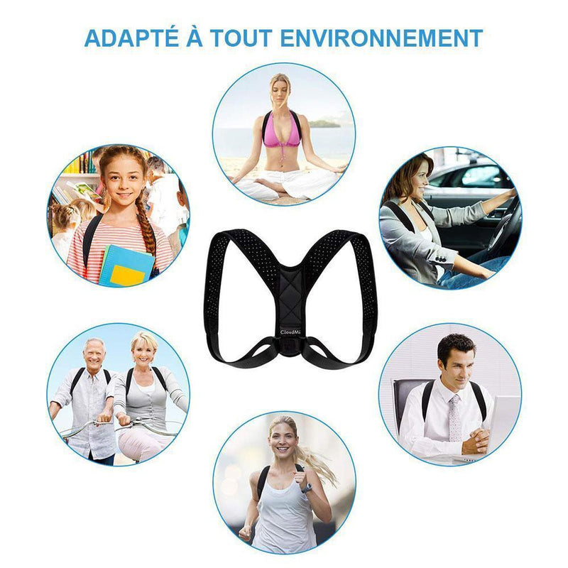 Correcteur de Posture de Dos et l‘Épaule