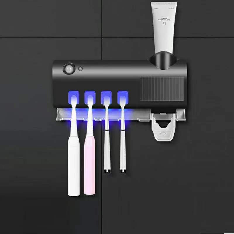 Support de brosse à dents intelligent avec stérilisation UV