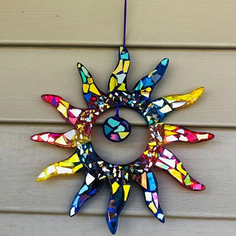 Décorations pour la maison Soleil arc-en-ciel