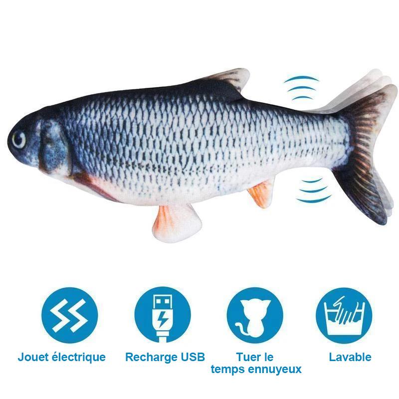 Jouet de Simulation de Poisson pour Chat