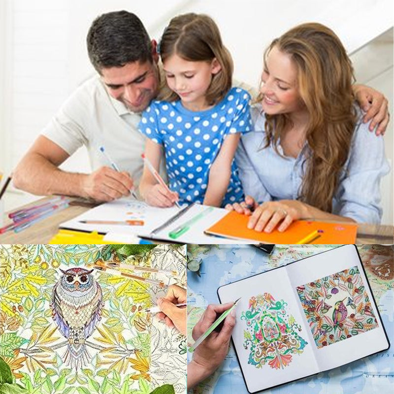 Gelpennen voor kleurboeken voor volwassenen