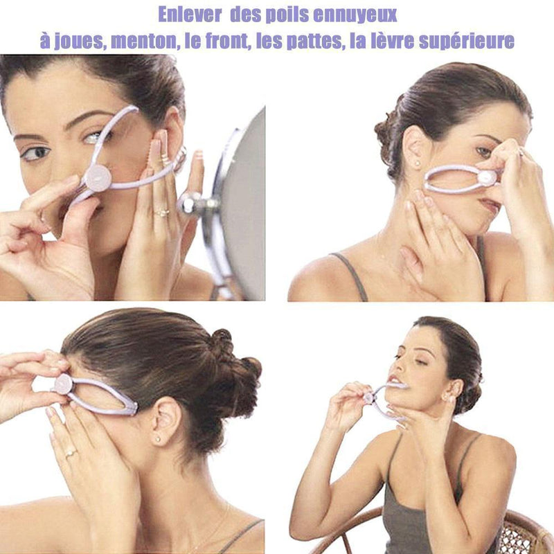 Épilation au Fil de Coton, une Méthode Naturelle pour Enlever les Poils - ciaovie