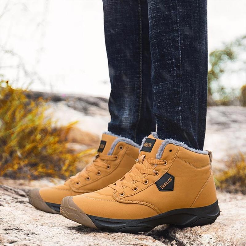 Bottines Neige Hiver Imperméable Chaudes Fourrure