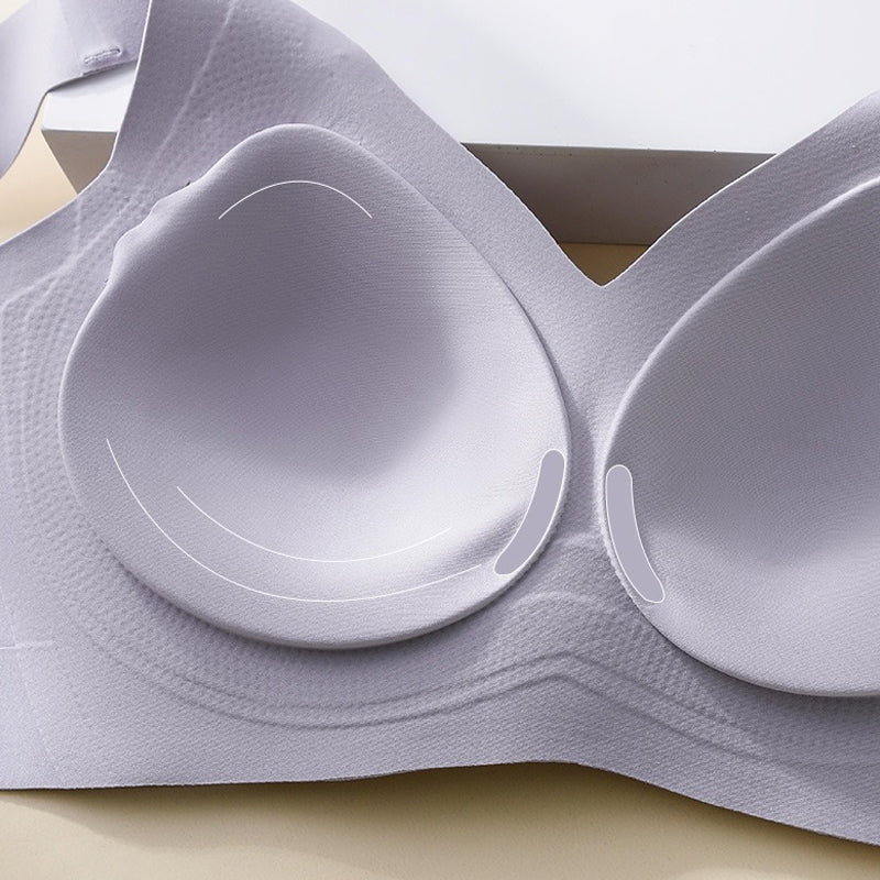 Couverture latérale et soutien-gorge sans fil anti-affaissement
