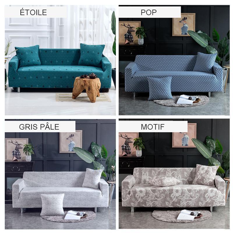 Housse de Canapé Universelle Elastique, 16 Styles