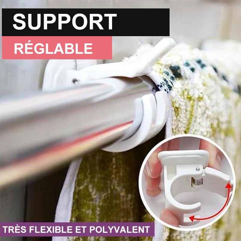 Support de Tige Réglables Sans Clous