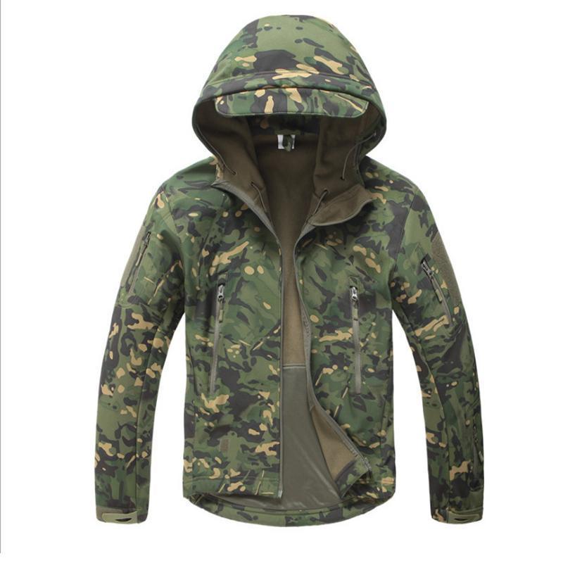 Vestes imperméables de camouflage tactique