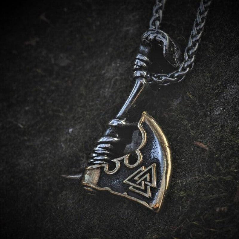Collier Hache Vikings Nordiques