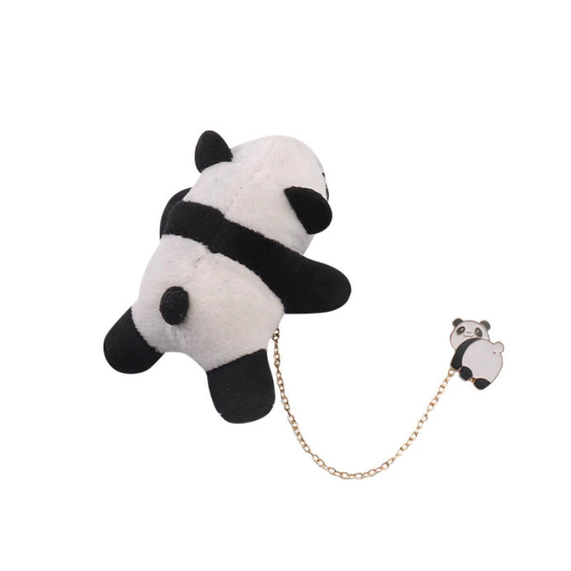 Broches en chaîne en peluche