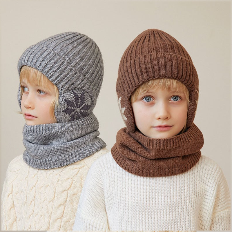 Costume écharpe en polaire d'hiver pour enfants