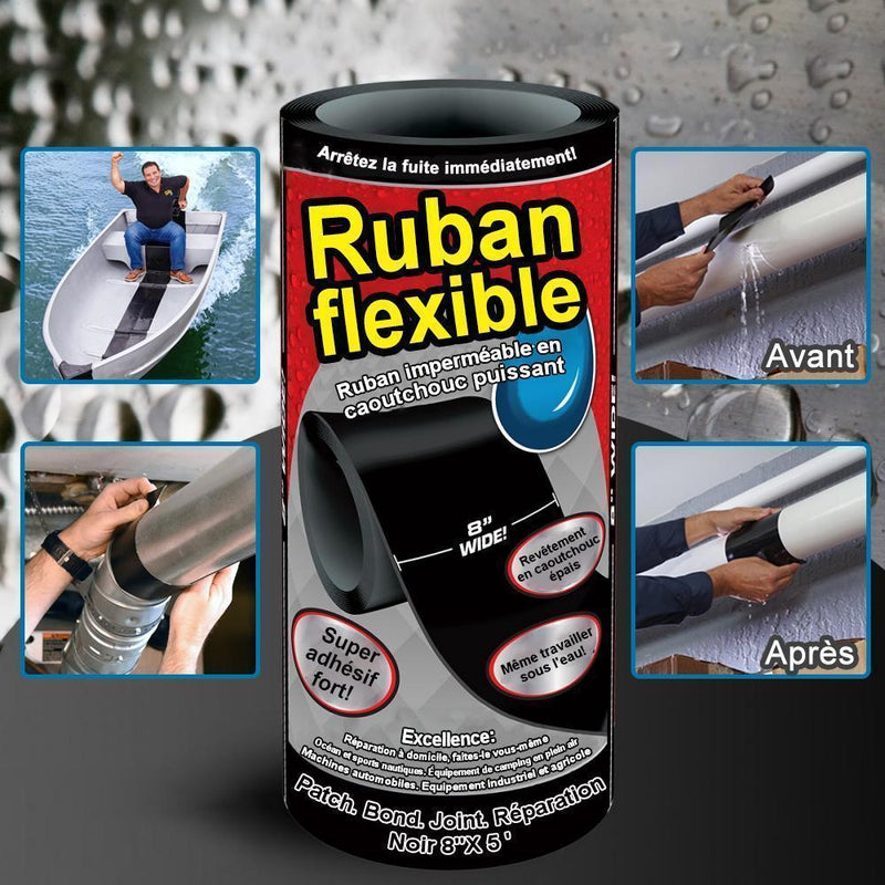 Ruban Imperméable en Caoutchouc Puissant