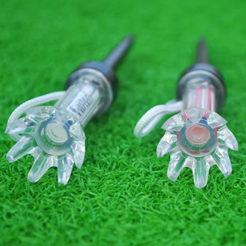 Tee de golf avec plastique magnétique rebondissant à 360 degrés