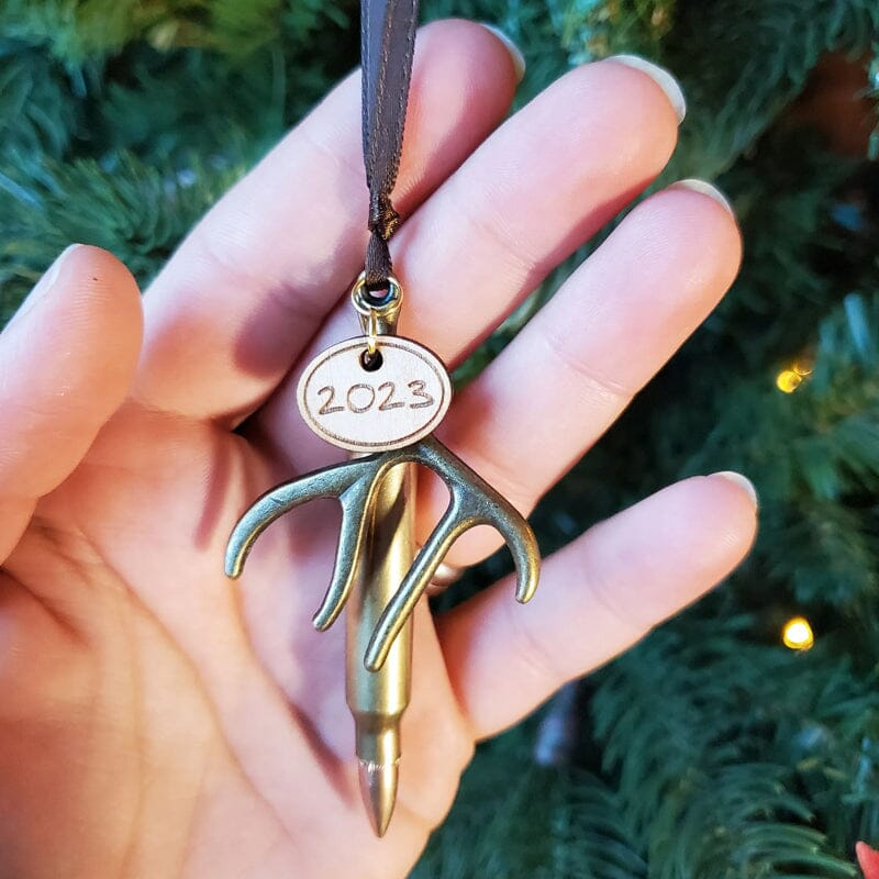 Ornement d’arbre de Noël de chasse 2023🦌