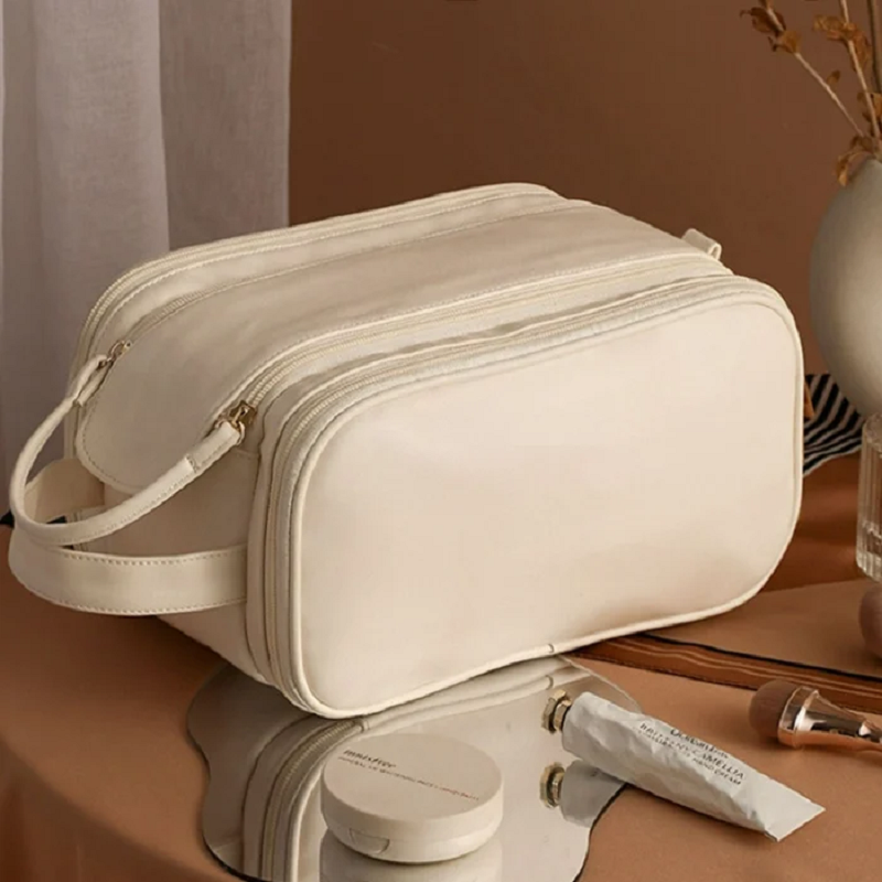 Trousse de toilette de voyage portable de grande capacité