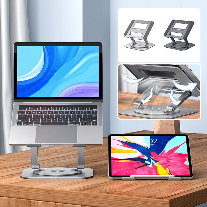 Laptopstandaard Draaibare beugel van aluminiumlegering