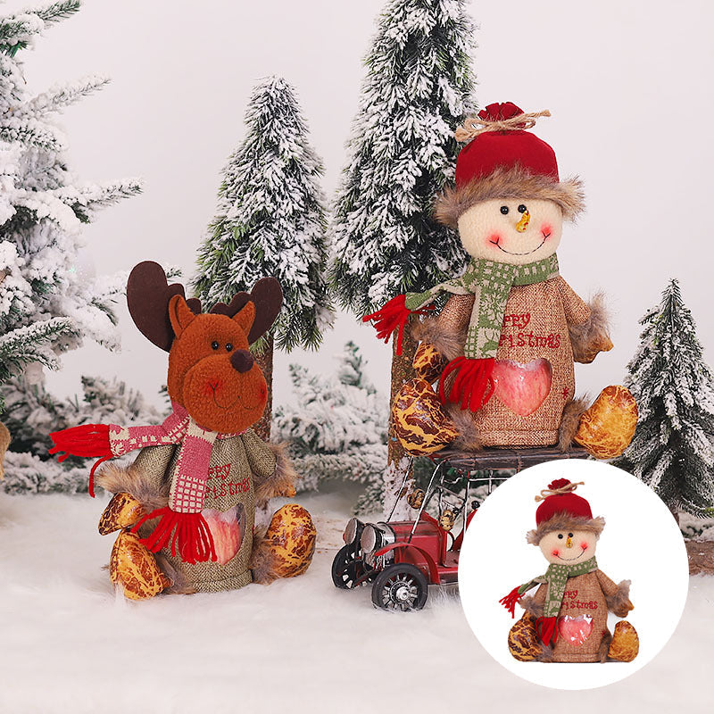 Sac de pommes de Noël