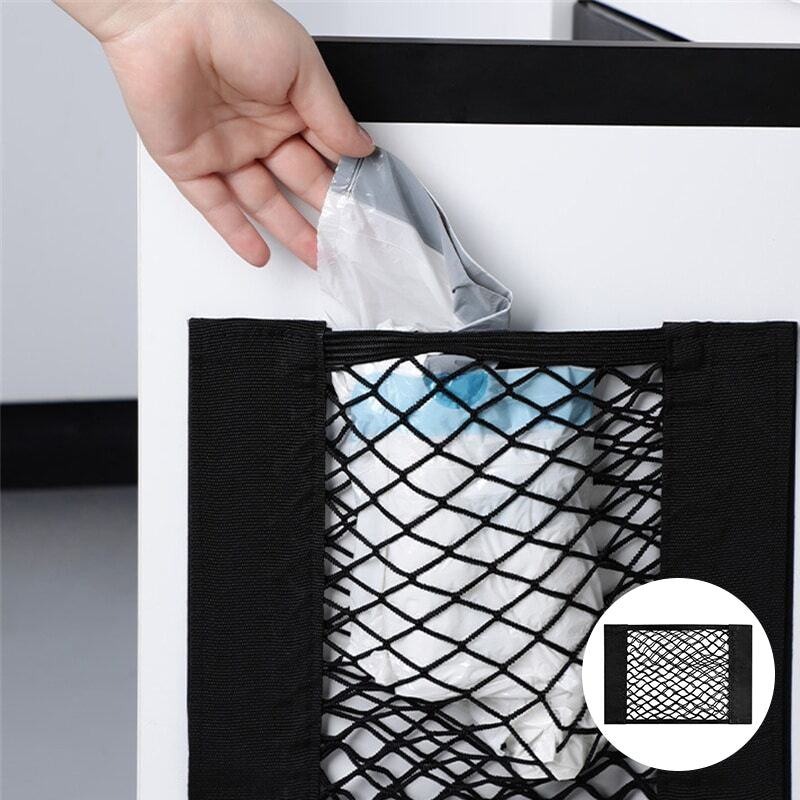 Plastic Bag-opbergnet (met kleefband)