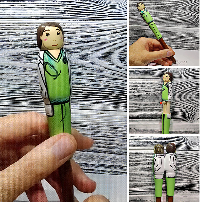 Stylo drôle de médecin