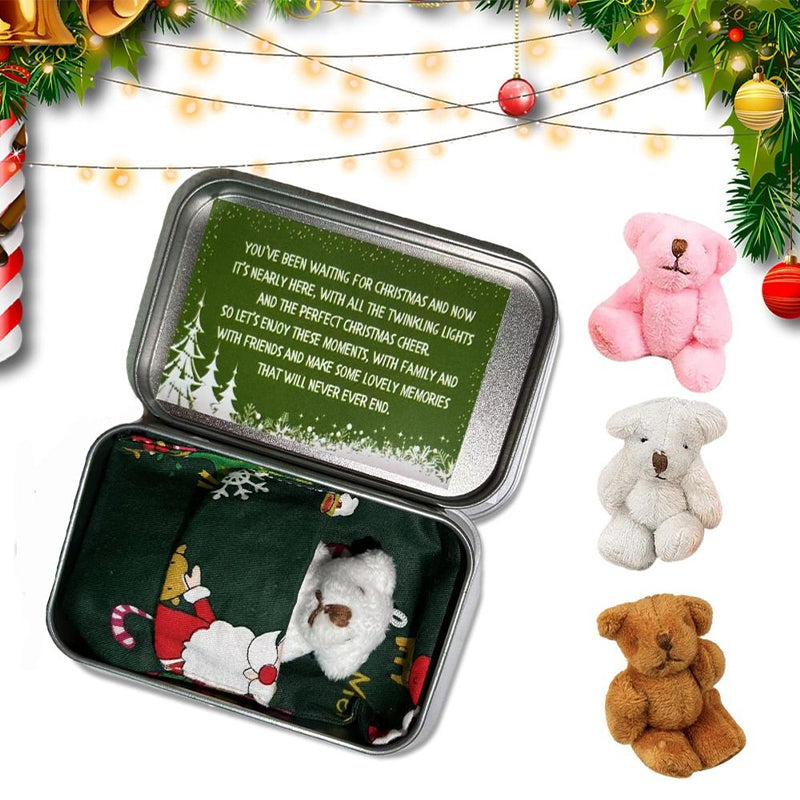Cadeau de Noël ours en peluche