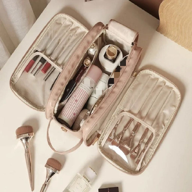 Trousse de toilette de voyage portable de grande capacité