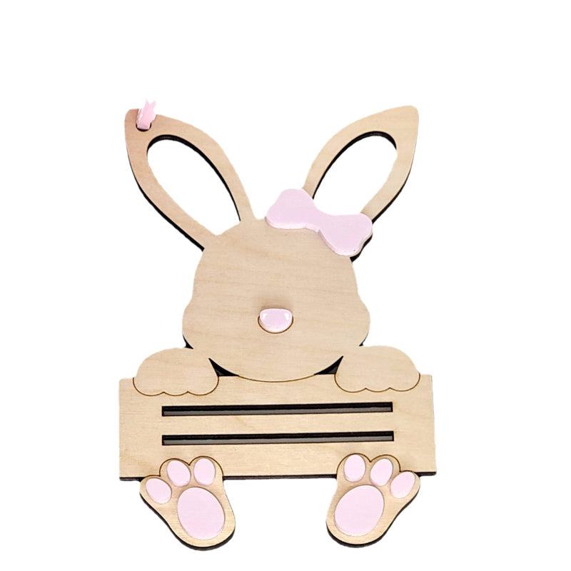 Porte-monnaie lapin de Pâques