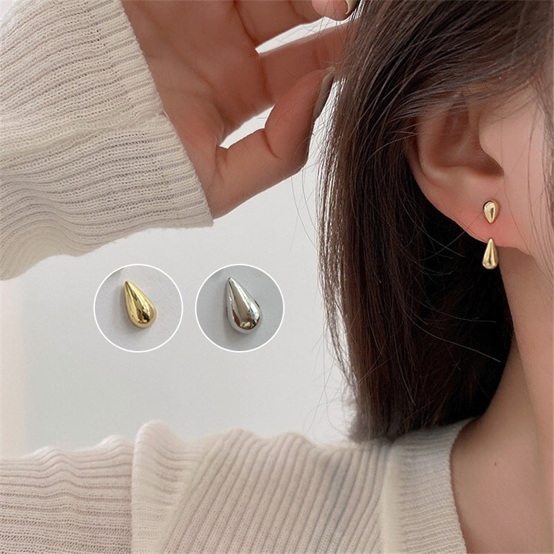 Boucles d'Oreilles Gouttes Brillantes