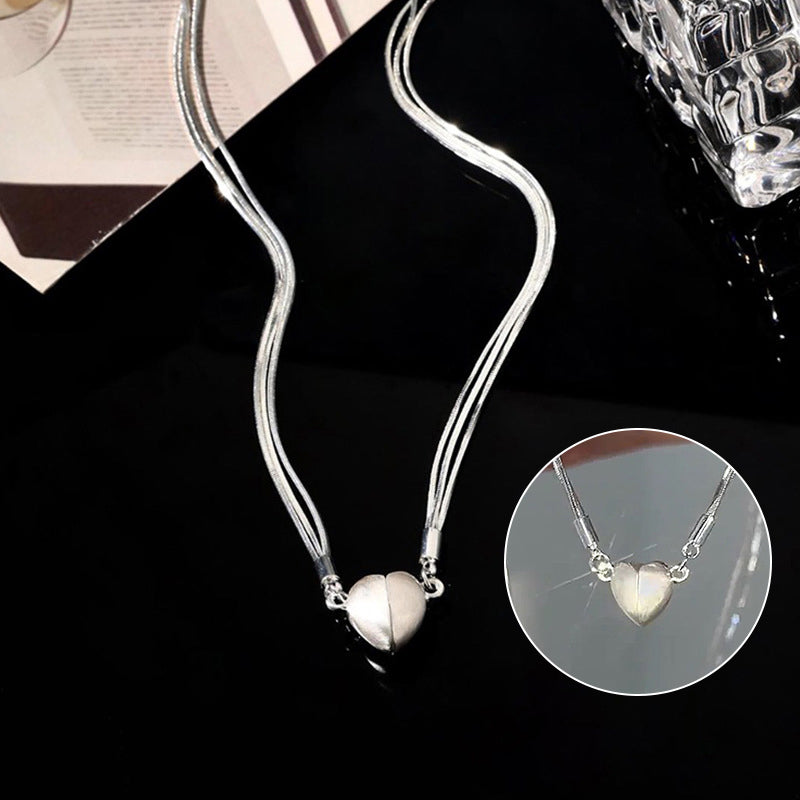 Collier pendentif d'amour d'aimant d'attractivité