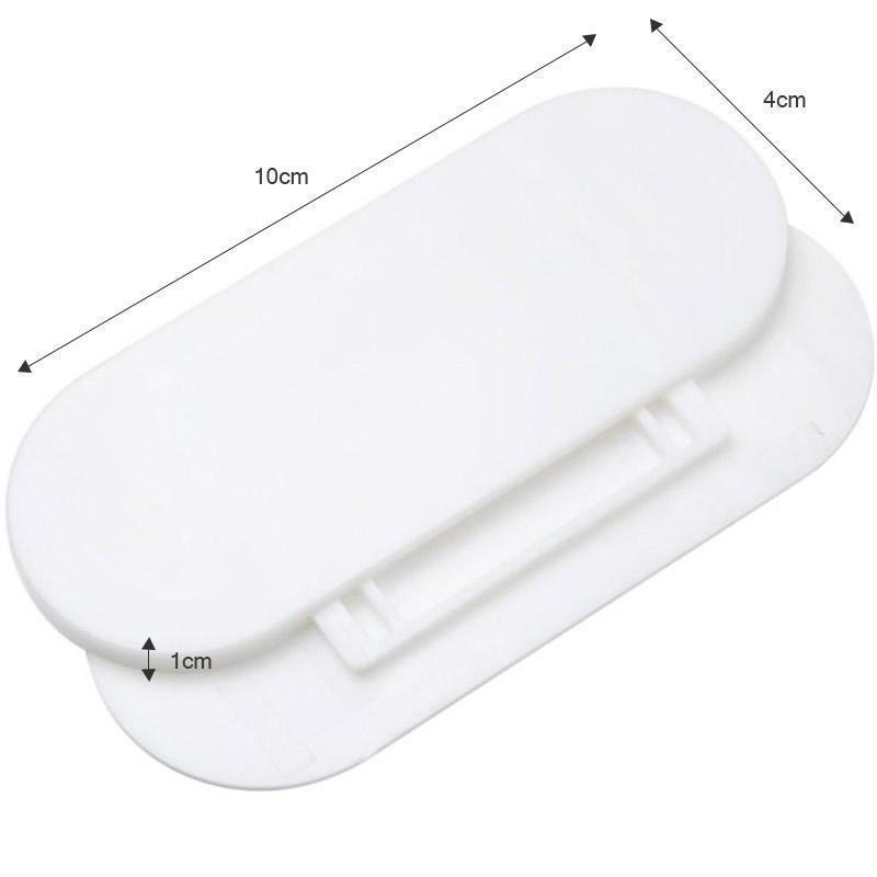 Support et Fixateur de la Multiprise Mural sans Perforation