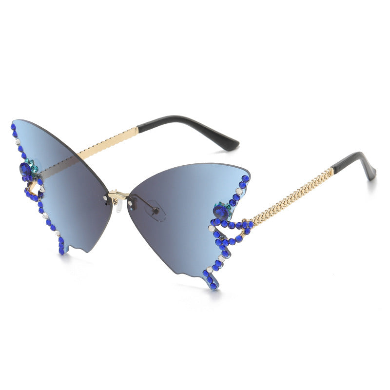 LUNETTES DE SOLEIL PAPILLON DIAMANT
