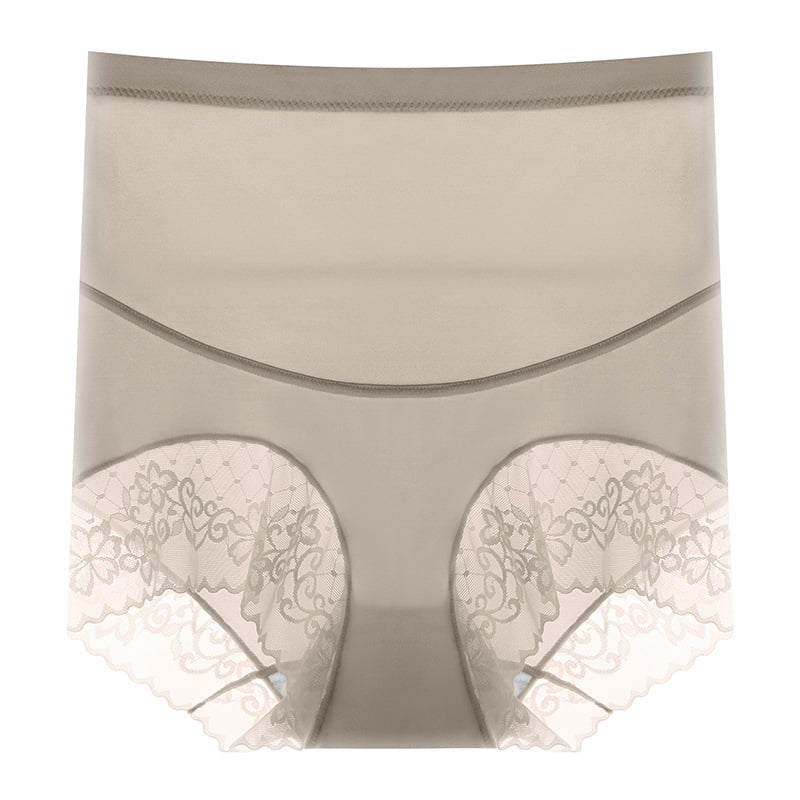Culotte Moulante de Taille Haute En Soie