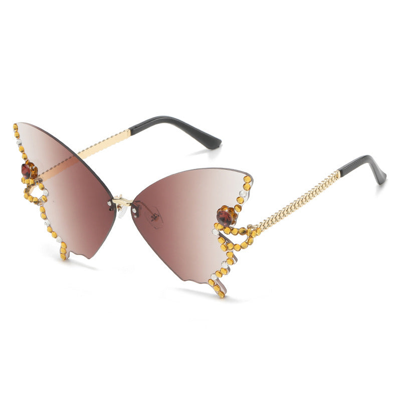 LUNETTES DE SOLEIL PAPILLON DIAMANT