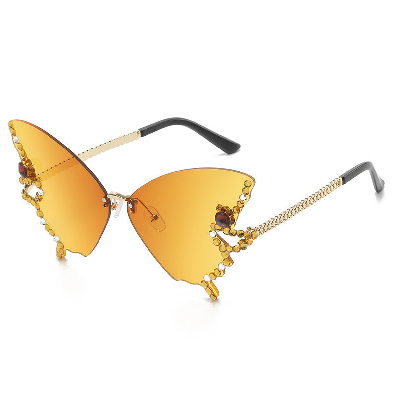LUNETTES DE SOLEIL PAPILLON DIAMANT